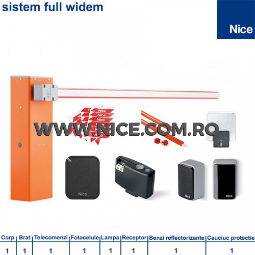 Sistem Full Bariera Automata Acces Parcare Widem 4m